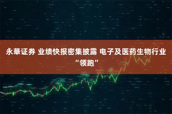 永華证券 业绩快报密集披露 电子及医药生物行业“领跑”