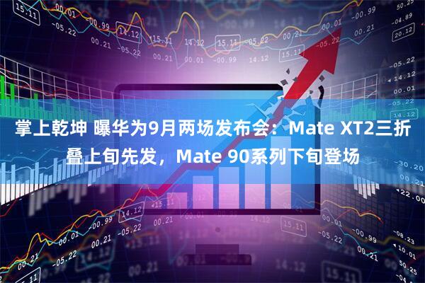 掌上乾坤 曝华为9月两场发布会：Mate XT2三折叠上旬先发，Mate 90系列下旬登场