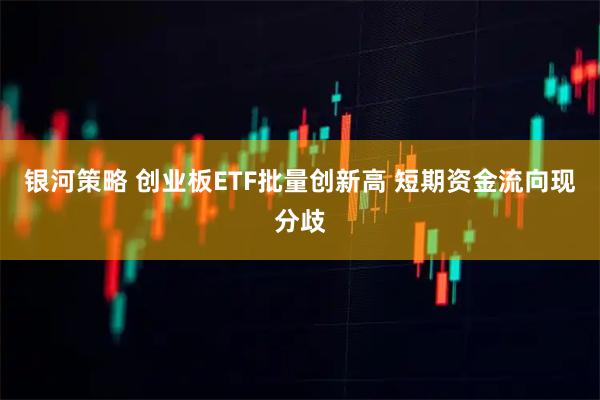 银河策略 创业板ETF批量创新高 短期资金流向现分歧